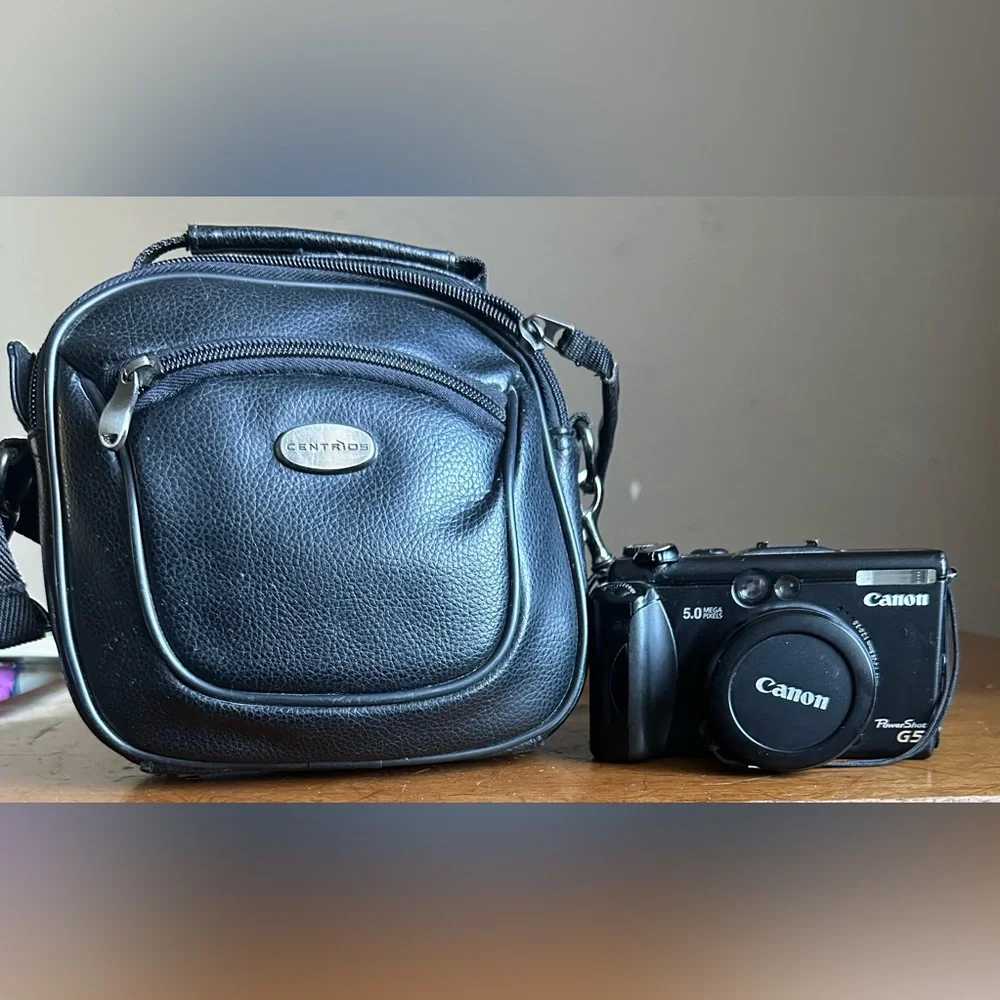 Canon Powershot G5 Compact 5.0MP 4x Optical Digital Camera w/ 7.2-28.8mm Lens